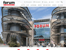 Tablet Screenshot of forum-wetzlar.de